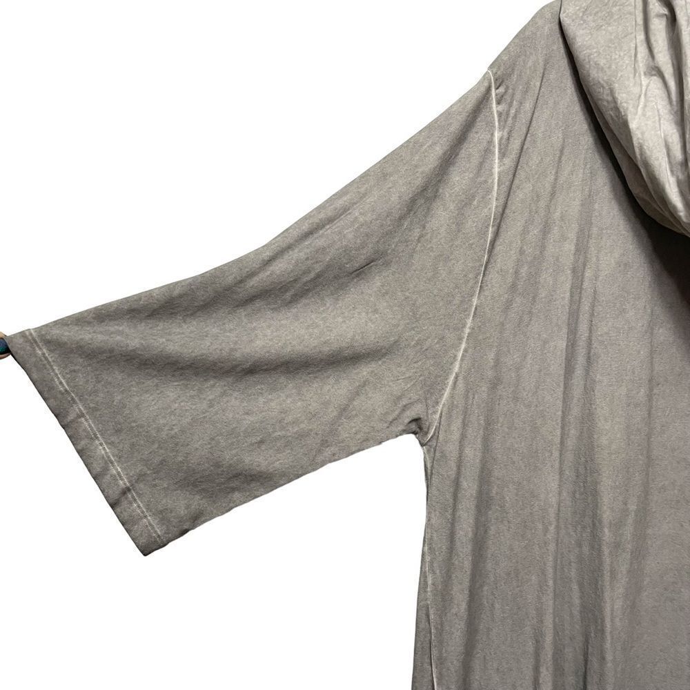 BARBARA SPEER Oversized Hooded Long Tunic Top L/XL - Picture 2 of 9